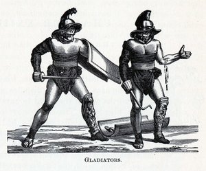 Gladiatorzy, 1882 autorstwa Unbekannt