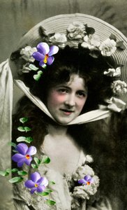 Gladys Huxley, aktorka, 1908 autorstwa Unbekannt