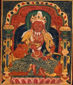 Bóg Ognia, Agni, Medycyny Budda Mandala autorstwa Unbekannt