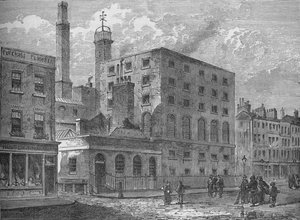 Browar Golden Square, Soho, Westminster, Londyn, c1875 1878 autorstwa Unbekannt