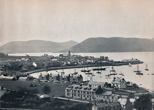 Gourock - Miasto i Port, 1895 autorstwa Unbekannt