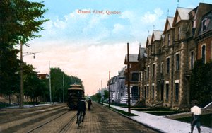 Grand Allee, Quebec, XX wiek autorstwa Unbekannt