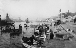 Wielki Port, Malta, 1937 autorstwa Unbekannt