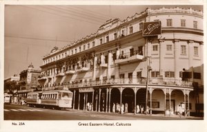 Great Eastern Hotel, Kalkuta, ok. 1920 r. autorstwa Unbekannt