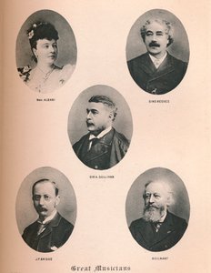 Wielcy Muzycy - Płyta XIV., 1895 autorstwa Unbekannt