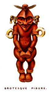 Figura groteskowa, 1923 autorstwa Unbekannt