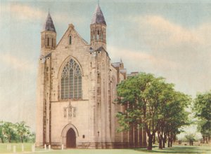 Kaplica gimnazjum Guildford, c1947. autorstwa Unbekannt
