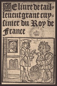 Guillaume Tirel, dit Taillevent Le Viandier, XVI w. autorstwa Unbekannt