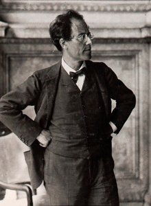 Gustav Mahler, austriacki kompozytor i dyrygent, 1900 autorstwa Unbekannt