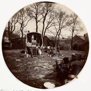„Obóz cygański”, ok. 1890 autorstwa Unbekannt