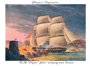 H.M.FrigateJuno ucieka z Tulonu, 1936. autorstwa Unbekannt