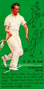 H.G.N. Lee - Forehand Drive, c1935. autorstwa Unbekannt