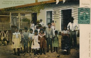 Habitantes de un solar. Mieszkańcy kamienicy, ok. 1913 r. autorstwa Unbekannt