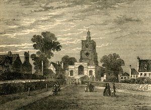 Kościół Hackney, ok. 1876 r. autorstwa Unbekannt