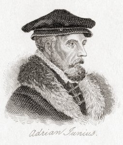 Hadrianus Junius, 1511-1575, vel Adriaen de Jonghe. autorstwa Unbekannt