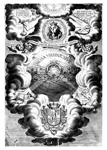 Półtytuł Rosy Ursina, Christopher Scheiner, 1630 autorstwa Unbekannt