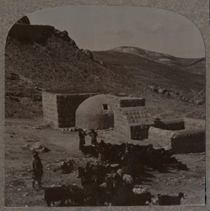 Zajazd w połowie drogi w drodze do Jerycha, ok. 1900 autorstwa Unbekannt