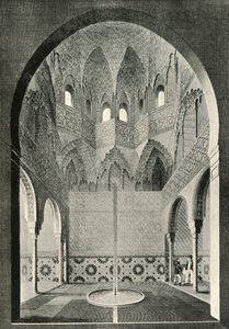 Sala Abencerrages, XIX w., 1907. autorstwa Unbekannt