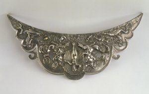 Uchwyt talerza przedstawiający narodziny Wenus, Gallo-Roman, II lub III wne (srebrny) autorstwa Unbekannt