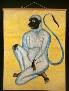 Hanuman, bóg małp, c1870 autorstwa Unbekannt