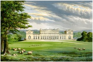 Harewood House, Yorkshire, dom hrabiego Harewood, c1880 autorstwa Unbekannt