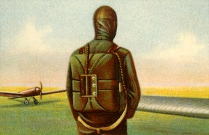 Spadochron Heinecke, c1918, 1932. autorstwa Unbekannt