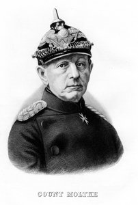 Helmuth Karl Bernhard von Moltke, niemiecki feldmarszałek, XIX w. autorstwa Unbekannt