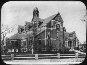 Hemenway Gymnasium, Harvard University, Massachusetts, USA, koniec XIX lub początek XX wieku autorstwa Unbekannt