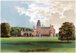 Hemsted Park, niedaleko Staplehurst, Kent, dom wicehrabiego Cranbrook, ok. 1880 autorstwa Unbekannt
