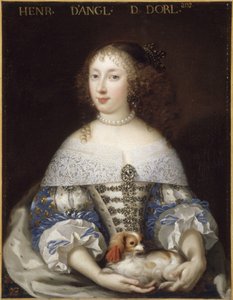 Henrietta z Anglii, księżna orleańska 1644-1670, ok. 1665. autorstwa Unbekannt