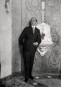 Henry Bataille, francuski dramaturg i poeta, 1913 autorstwa Unbekannt