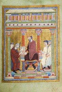 Henryk III, Ewangeliarz Świętego Cesarza Rzymskiego dla Henryka III, 10391043 autorstwa Unbekannt