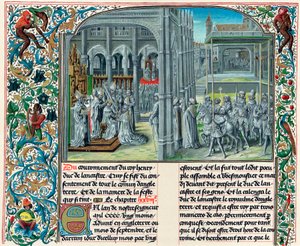 Henryk IV 1367-1413, pierwszy król Lancastrów Anglii, 1399 autorstwa Unbekannt