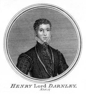 Henry Stuart, Lord Darnley, drugi mąż Marii, królowej Szkotów autorstwa Unbekannt