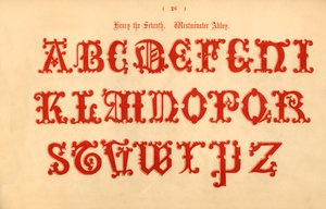 Henryk Siódmy. Opactwo Westminsterskie, 1862 r. autorstwa Unbekannt