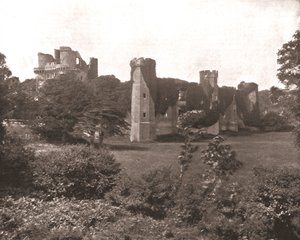 Zamek Herstmonceux, East Sussex, 1894. autorstwa Unbekannt