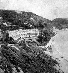 Hesketh Crescent, Torquay, Devon, początek XX wieku autorstwa Unbekannt