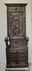 Stoisko z wysokim oparciem, 1534. autorstwa Unbekannt
