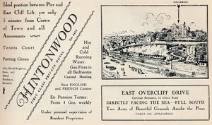 Hintonwood – prywatny hotel pierwszej klasy, 1929 autorstwa Unbekannt