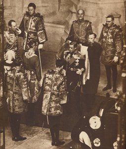 Jego pierwszy parlament otwarty, 1937 autorstwa Unbekannt