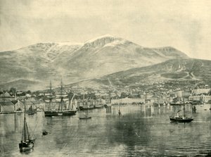Hobart z Zatoki, 1901. autorstwa Unbekannt