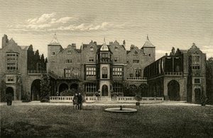 Holland House, Kensington, ok. 1876. autorstwa Unbekannt