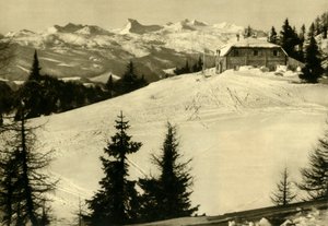 Hollhaus, Dachstein, Styria, Austria, c1935. autorstwa Unbekannt