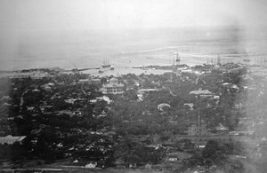 Port Honolulu, Hawaje, 1885 autorstwa Unbekannt