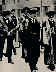 Honorowy Stopień w Oksfordzie, 1925, 1945. autorstwa Unbekannt