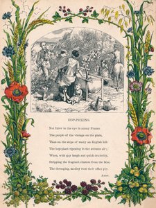 Zbieranie chmielu, ok. 1900 autorstwa Unbekannt