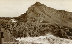Poziome filary, Giants Causeway, koniec XIX-początek XX wieku. autorstwa Unbekannt