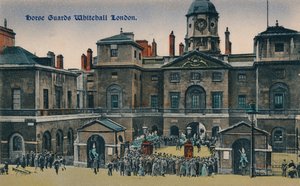 Gwardia konna Whitehall Londyn, ok. 1910. autorstwa Unbekannt
