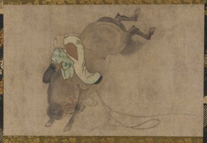 Koń i jeździec, okres Momoyama, 1568-1615. autorstwa Unbekannt
