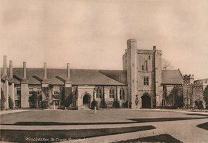 Szpital św. Krzyża, Winchester, Hampshire, początek XX wieku autorstwa Unbekannt